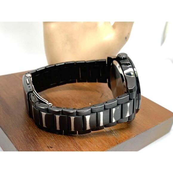 Citizen Men's Watch AW1705-55L Eco-Drive Blue Dial Black Stainless Steel 45mm - Picture 10 of 16